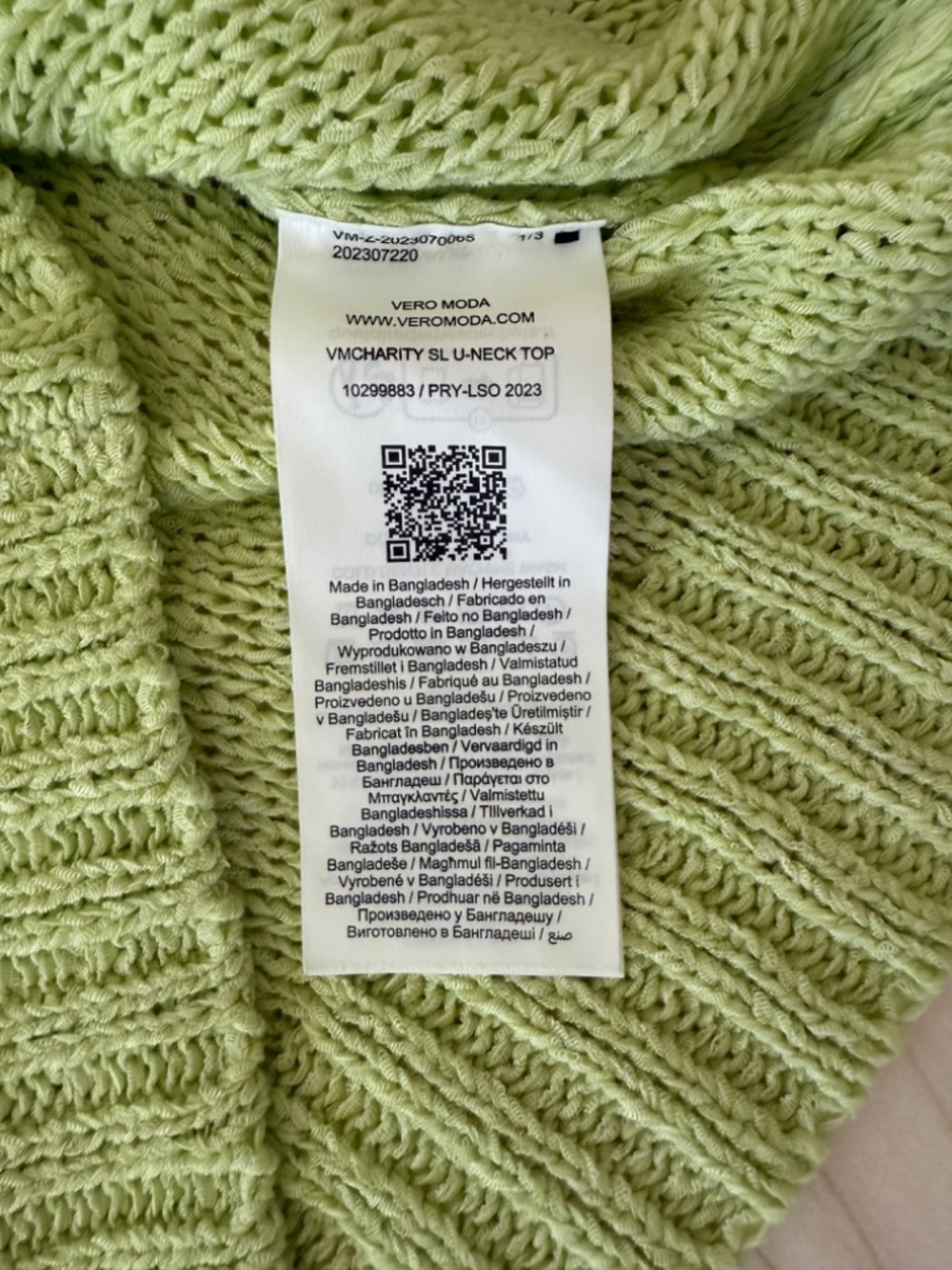 NEW! Vera Moda "Charity" Scoop Neck Knit Tank Reed Green Size Small - Picture 12 of 15